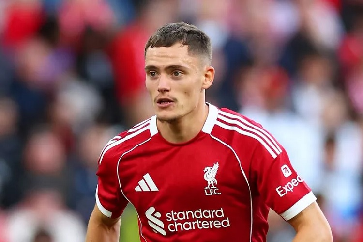 Gelandang serang Liverpool, Florian Wirtz. (Sumber: Chris Brunskill/Fantasista/Getty Images)