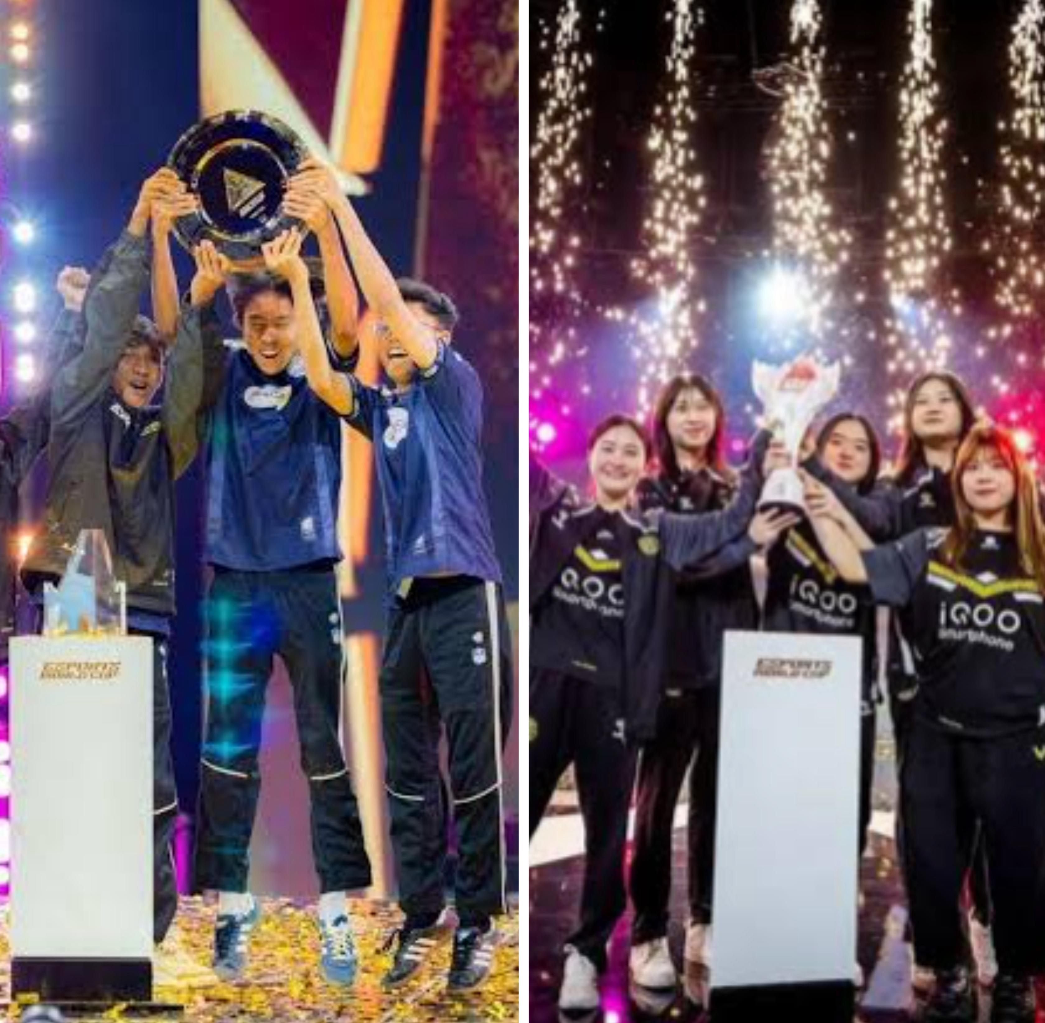 Dua tim esports kebanggaan Indonesia, EVOS Divine dan Team Vitality, berhasil menjadi juara dunia di Esports World Cup 2025.