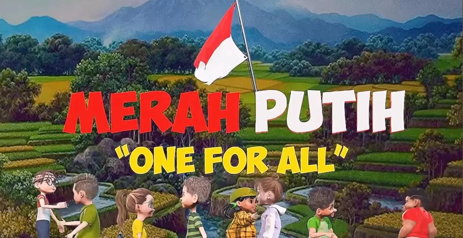 Animasi lokal buatan Indonesia "MERAH PUTIH: ONE FOR ALL"