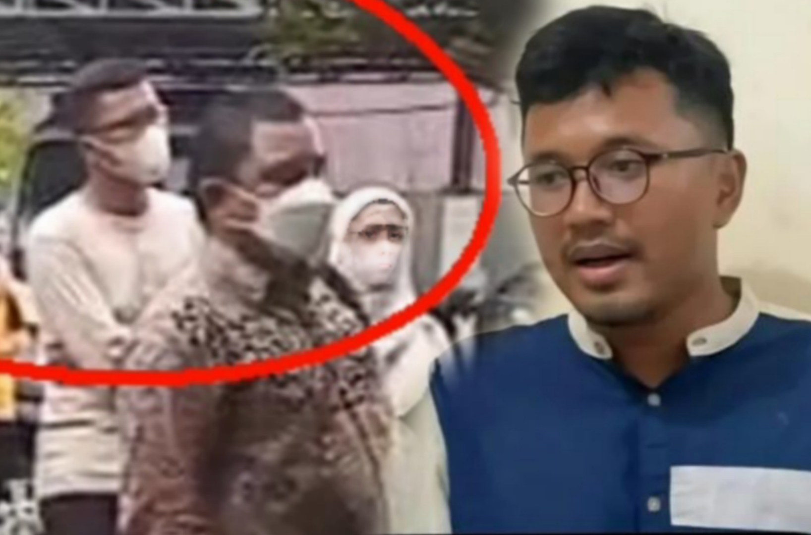Pelaku pembunuhan pegawai BPS Haltim, Aditya Hanafi (AH) datang ke rumah duka & menghadiri pemakaman korban.