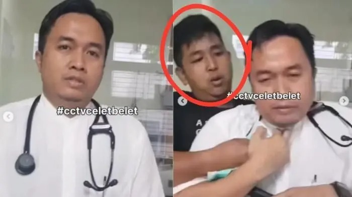 Cuplikan video viral seorang dokter dipaksa buka masker oleh keluarga pasien.