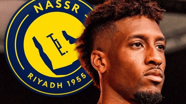 Pemain sayap Bayern Munchen, Kingsley Coman akan segera bergabung dengan Al Nassr pada bursa transfer musim panas 2025. (Sumber: foot-africa.com)