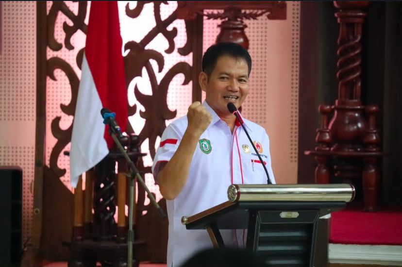 Ketua KONI Kotim Alexius Esliter