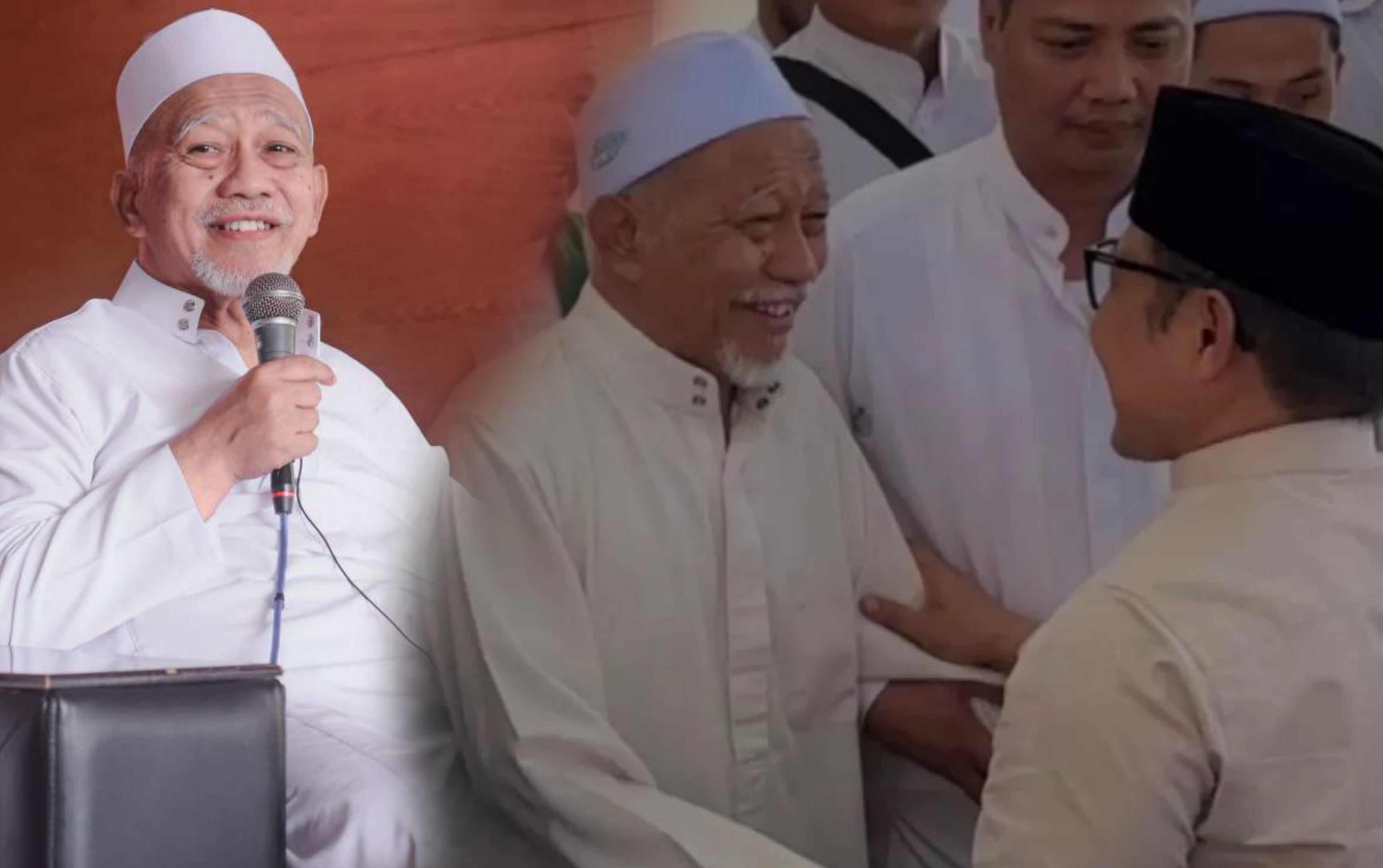 Momen pertemuan Cak Imin dengan Kiai Thoifur.