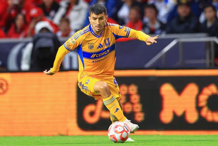 Angel Correa, gelandang serang Tigres UANL. (Sumber: MEXSPORT)