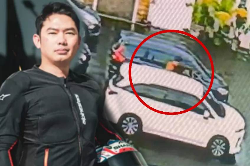 Rekaman CCTV detik-detik penculikan Mohamad Ilham Pradipta Kepala Cabang BRI Cempaka Putih.