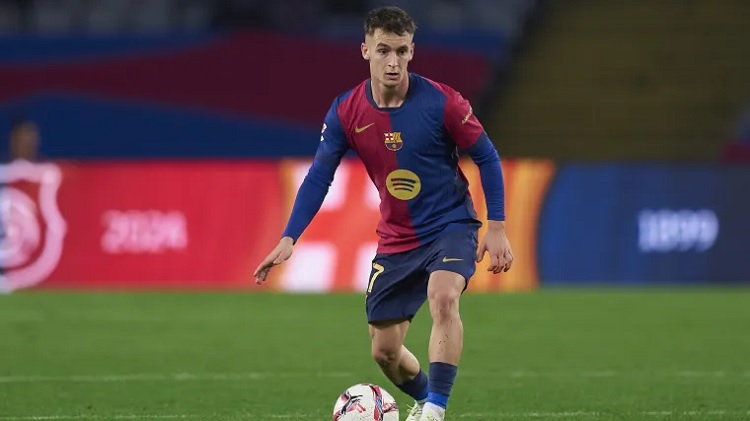Marc Casado, gelandang muda milik Barcelona. (Sumber: sportingnews.com)