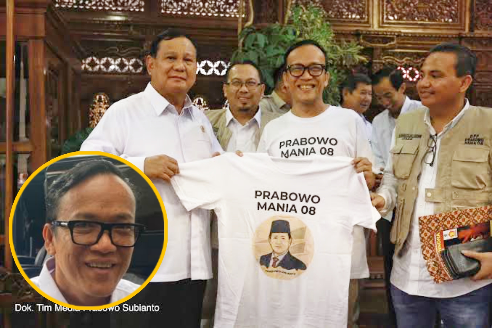 Prabowo Subianto menyayangkan penangkapan Wamenaker RI Immanuel Ebenezer oleh KPK.