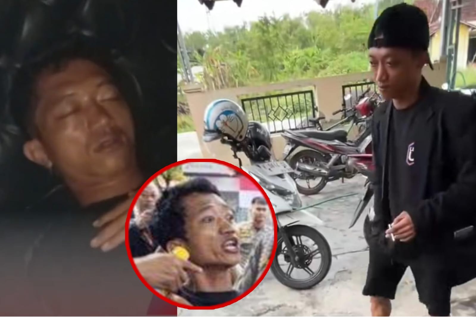 Tangkapan layar Ahmad Husein karaoke dan beli motor