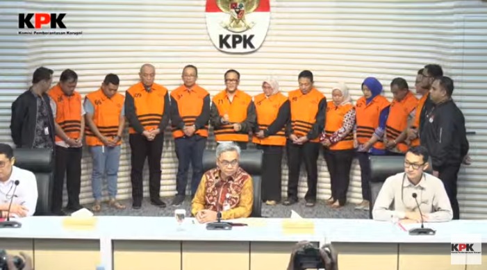 Wamenker RI dan sepuluh orang lainnya ditetapkan sebagai tersangka kasus pemerasan sertifikasi K3.