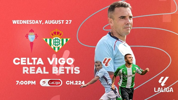 Celta Vigo akan menjamu Real Betis pada lanjutan La Liga 2025/2026, Kamis (28/08/2025) dini hari WIB. (Sumber: Instagram @dstv_ghana)