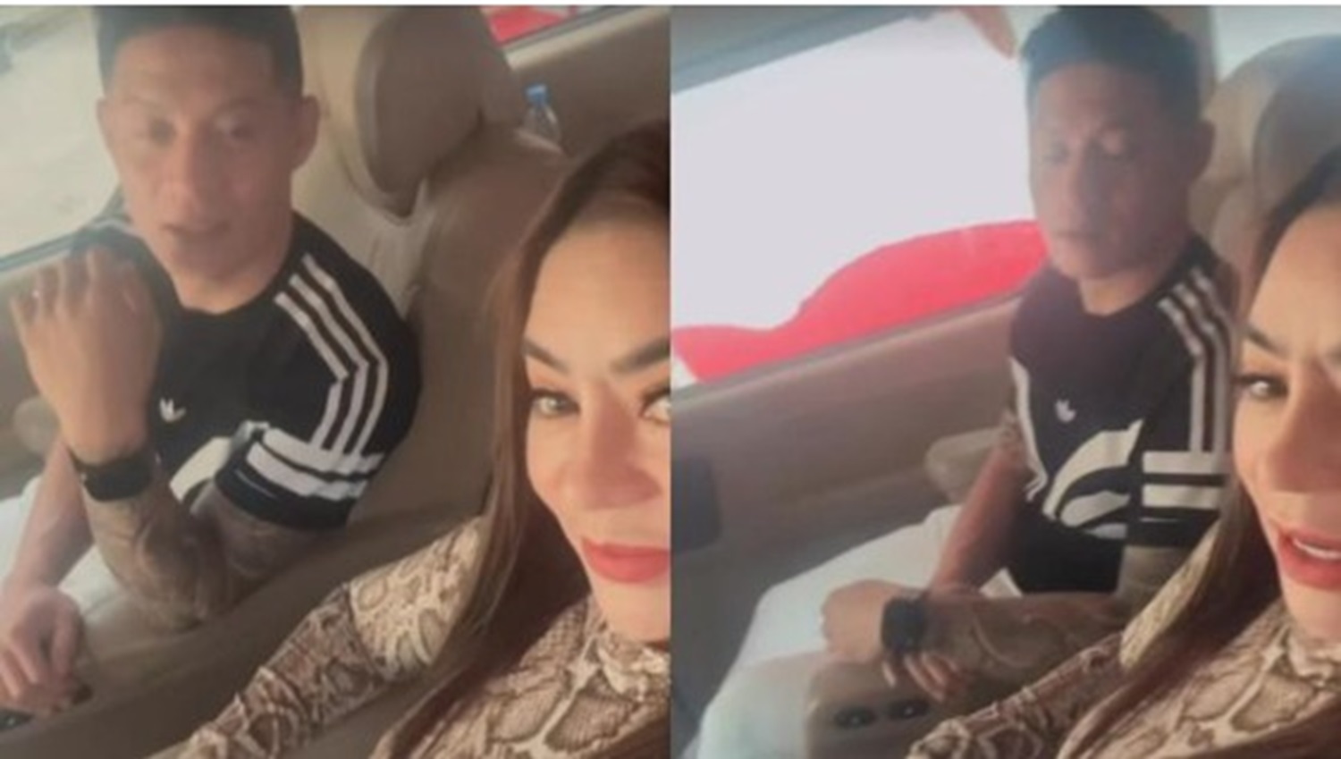 Anisa Bahar bersama sang pacar