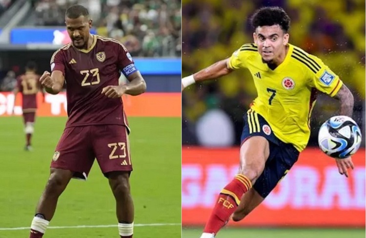 Venezuela versus Kolombia di Stadion Maturin, Rabu, 10 September 2025. (Berbagai sumber)