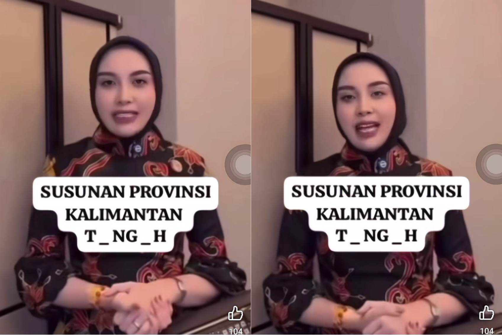 Video palsu yang menyatut nama Aisyah Thisia Agustiar Sabran