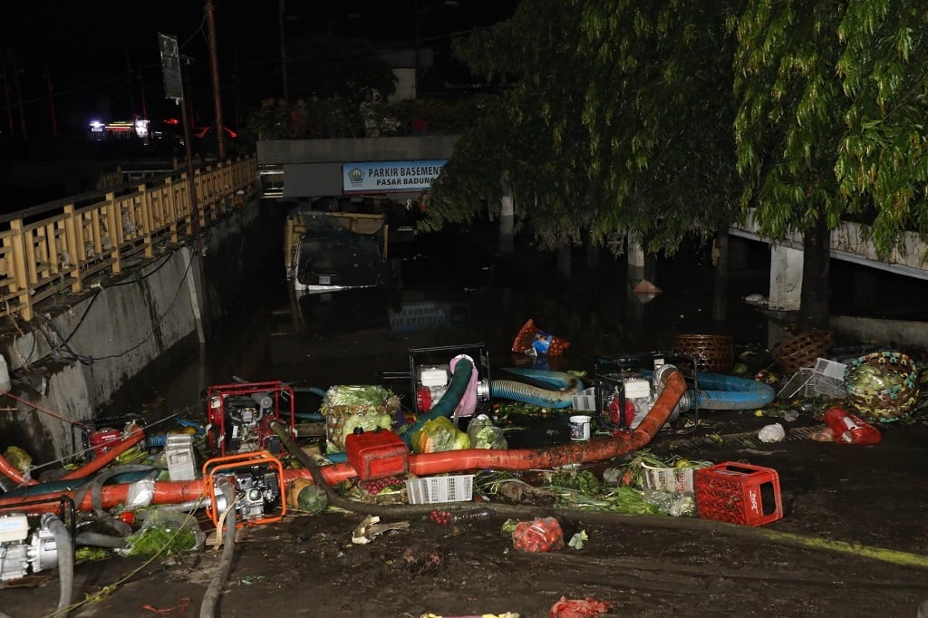 Bencana banjir melanda Provinsi Bali. (dok.BNPB)
