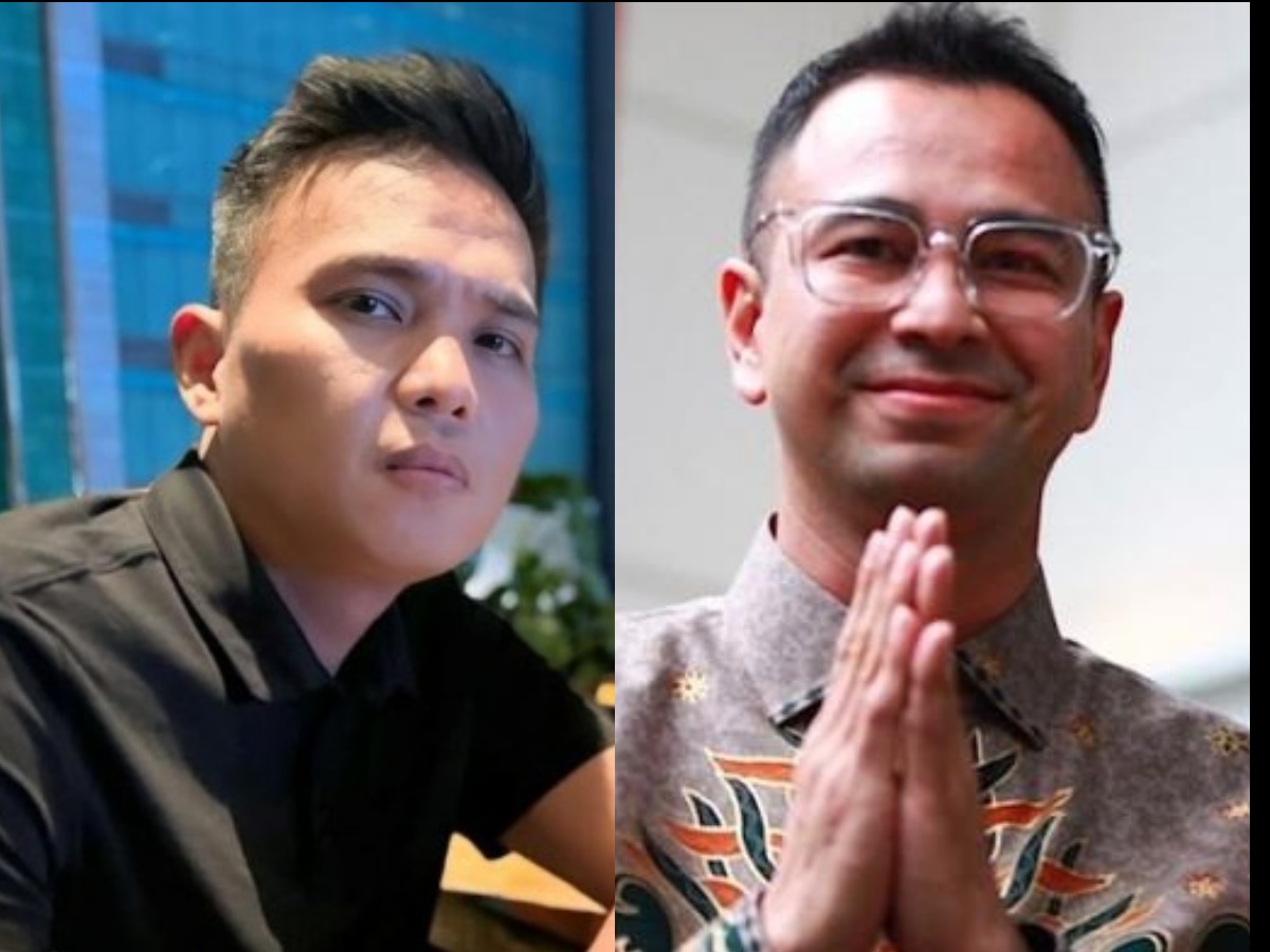 Hard Gumay (kiri) dan Raffi Ahmad (kanan).