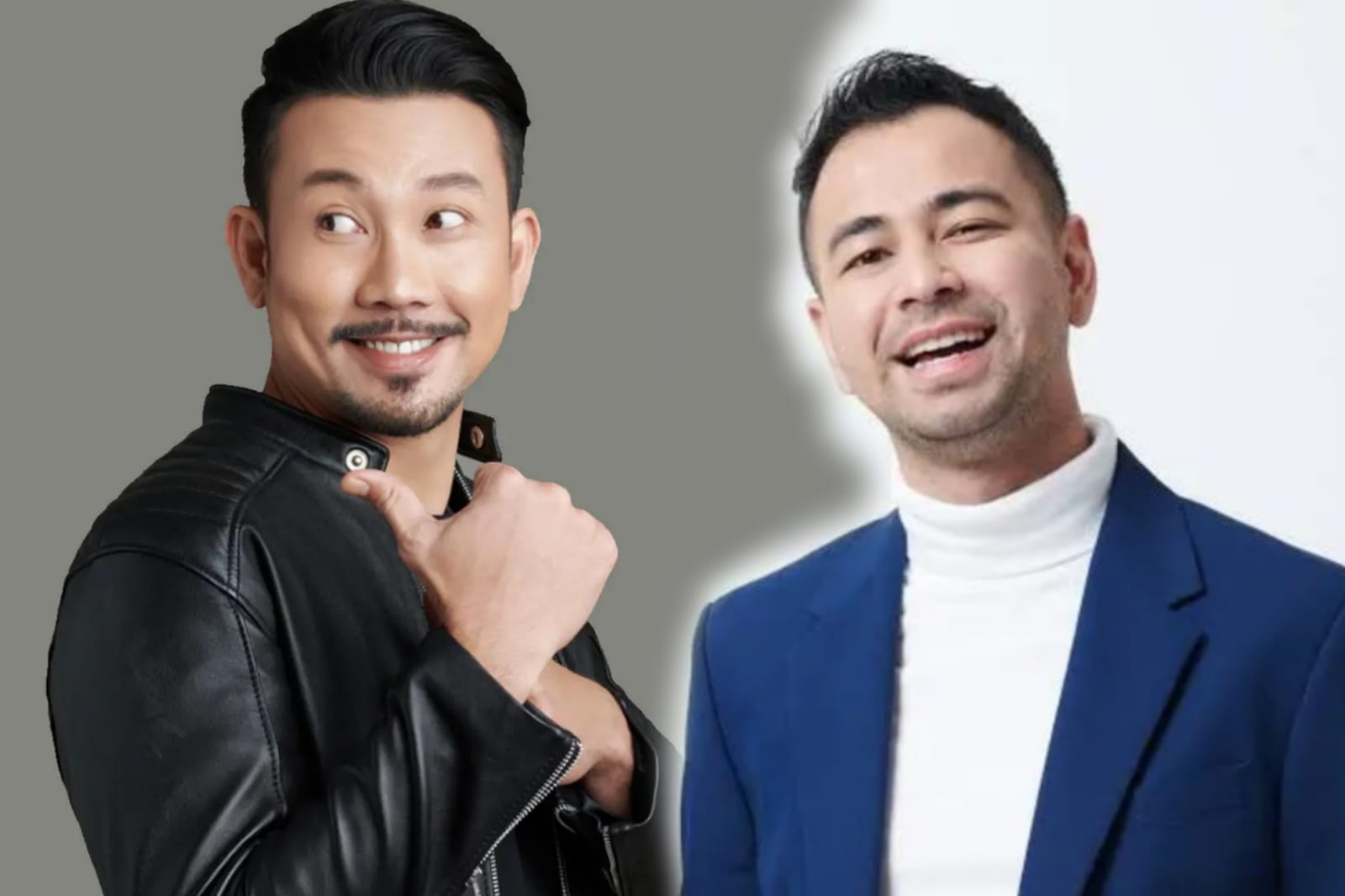 Deny Sumargo (kiri) dan Raffi Ahmad (kanan)