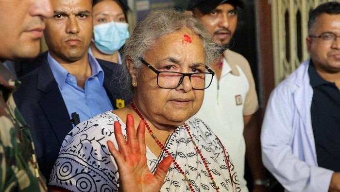 Perdana Menteri Nepal Sushila Karki.