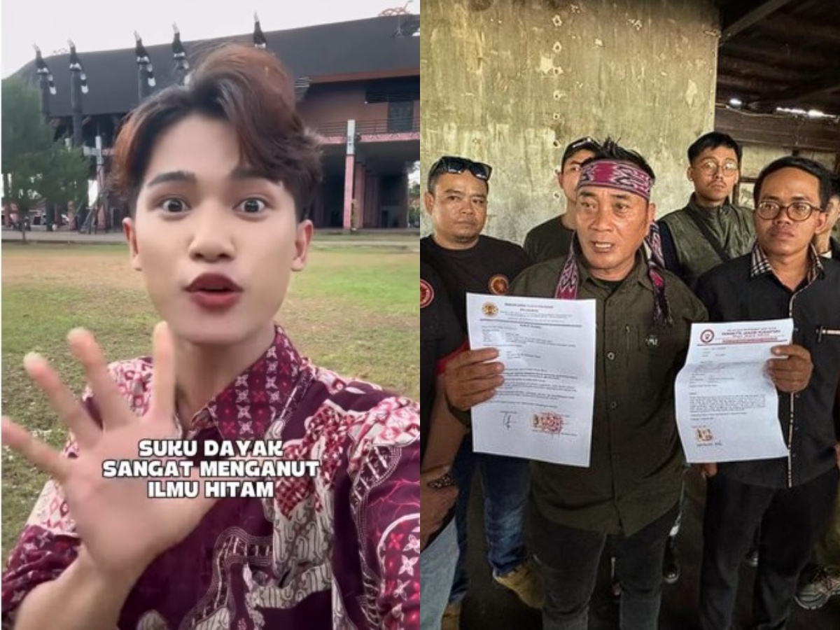 Konten kreator Rizky Kabah dilaporkan atas dugaan penghinaan terhadap Suku Dayak.