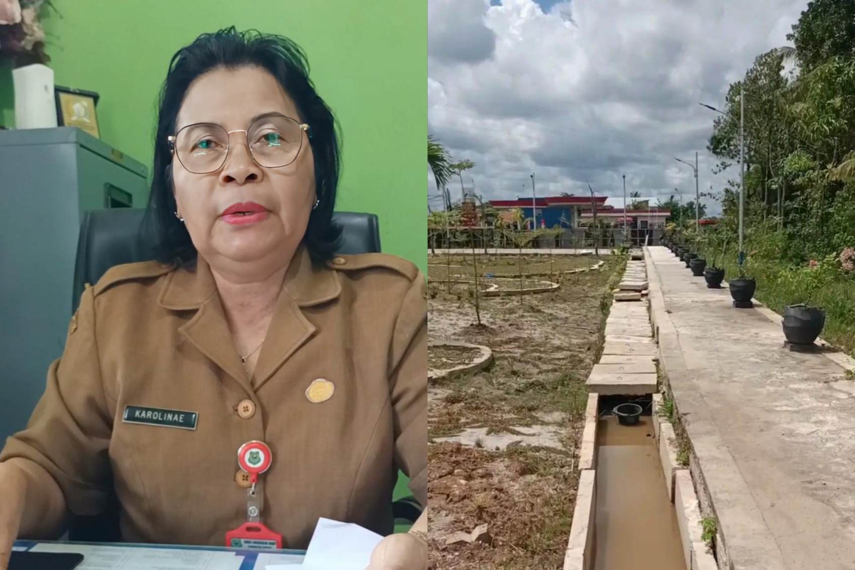 Kepala DLHK Kabupaten Kapuas Karolinae