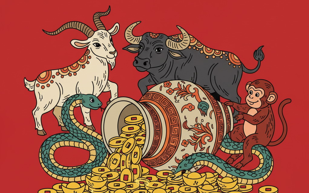 Ilustrasi shio Ini Disebut Pembawa Hoki Besar untuk Keluarga.