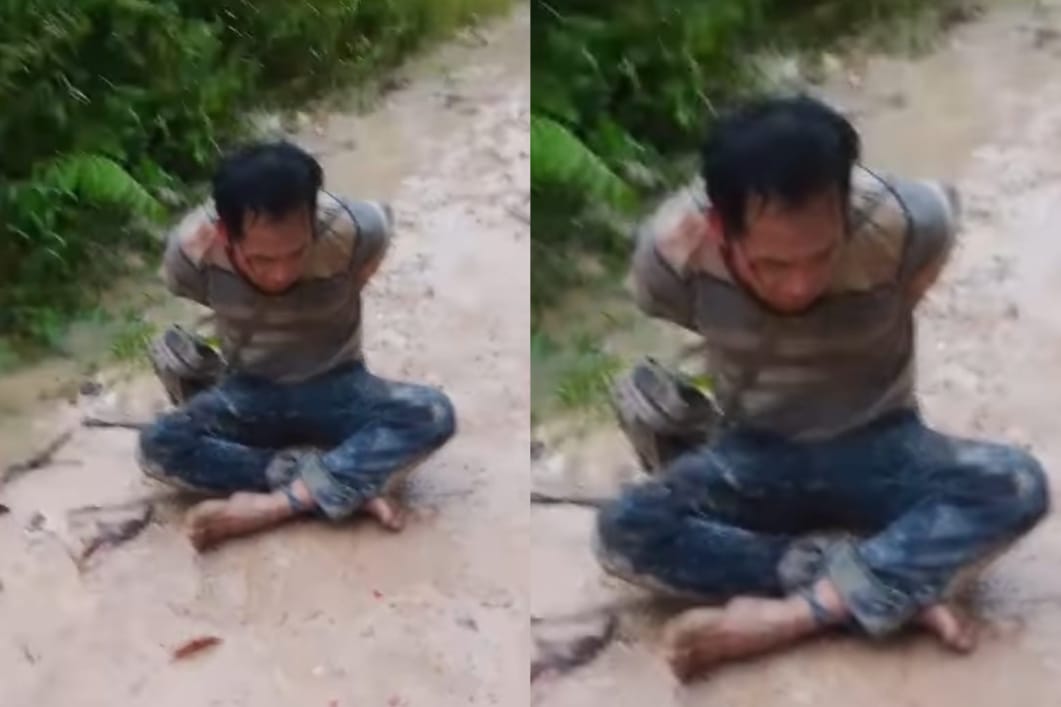 Seorang pemuda Bernama A diduga pengedar sabu diamankan warga di Desa Bambure Kecamatan GBA.