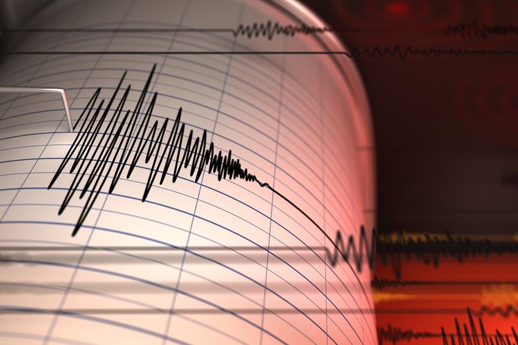 Ilustrasi gempa