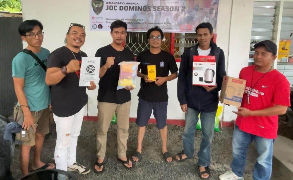 Journalist of Crime (JOC) Dominos Season 2 yang digelar di Cafe Dinas Perkoperasian Indonesia, Jalan Semeru.