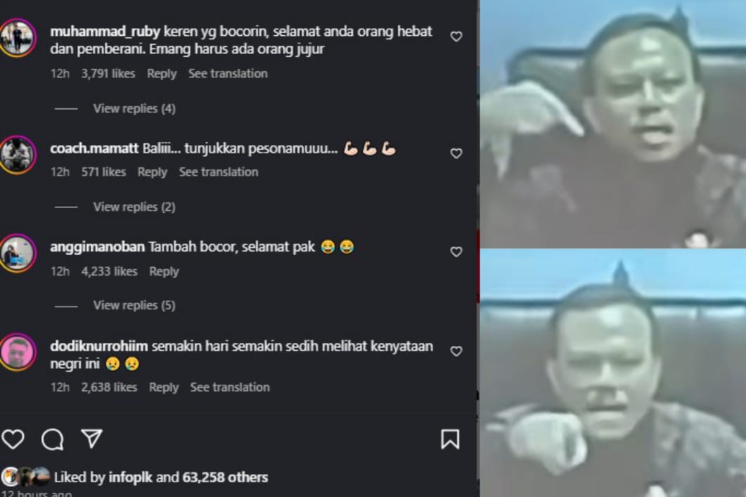 Video Sekda Bali Dewa Made Indra beredar saat menegur ASN yang membocorkan video rapat donasi ASN.
