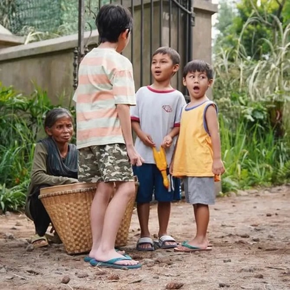 Kiano dan Kenzo ikut bermain di film garapan Baim Wong.