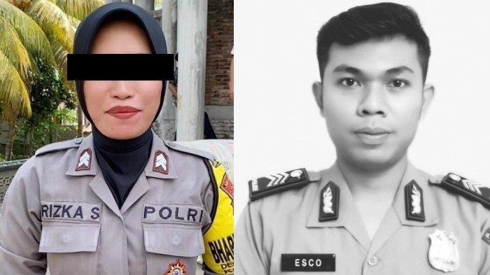 Brigadir Esco Faska Rely dan Briptu Rizka Sintiyani