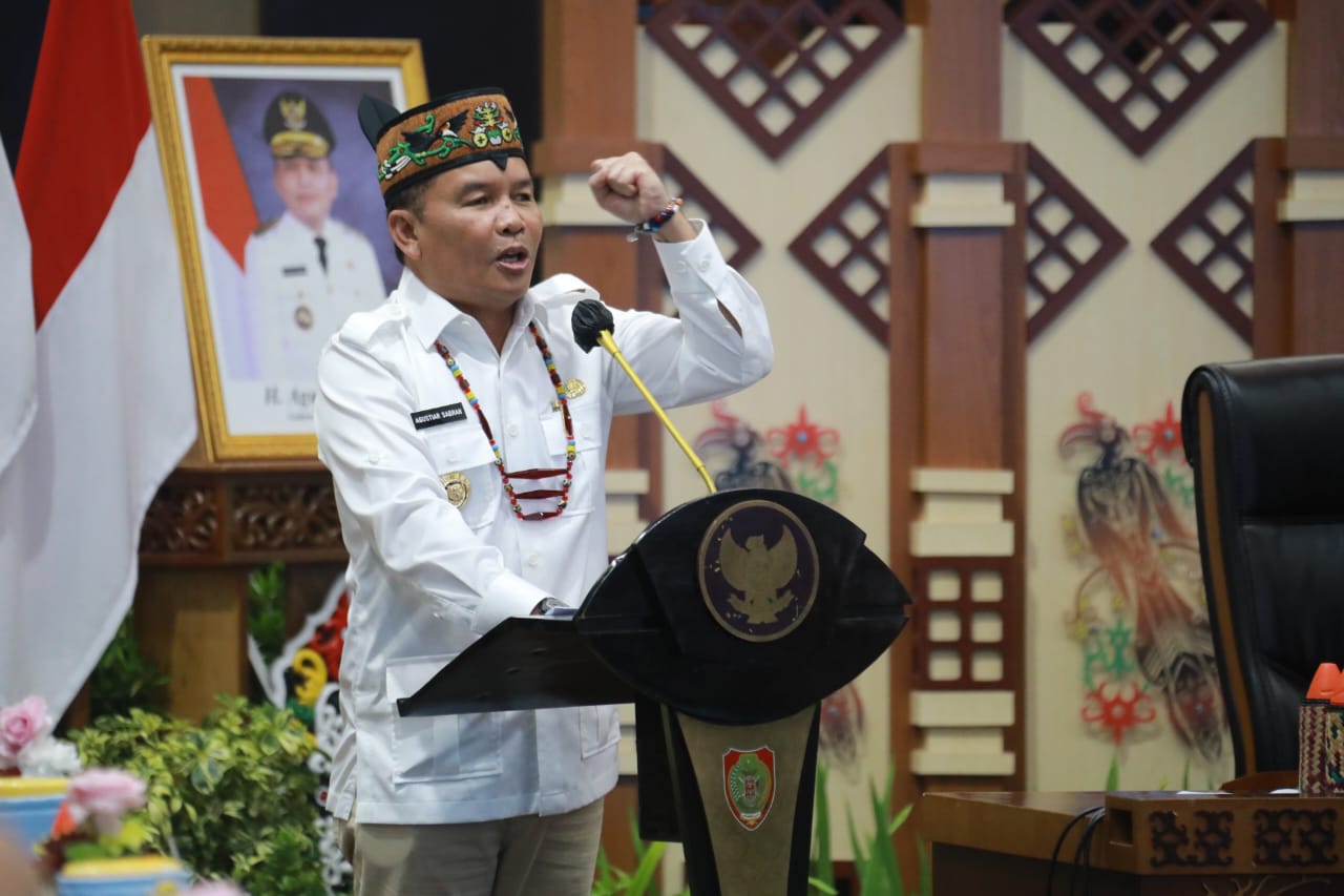 Gubernur Kalteng H. Agustiar Sabran. (MMC Kalteng)