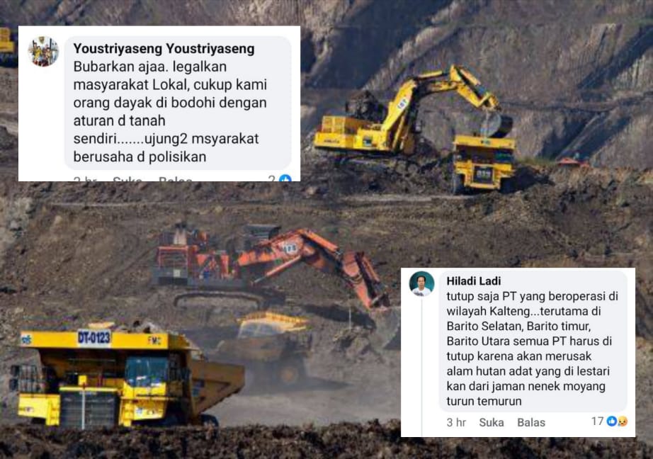 Tambang disanksi netizen beraksi