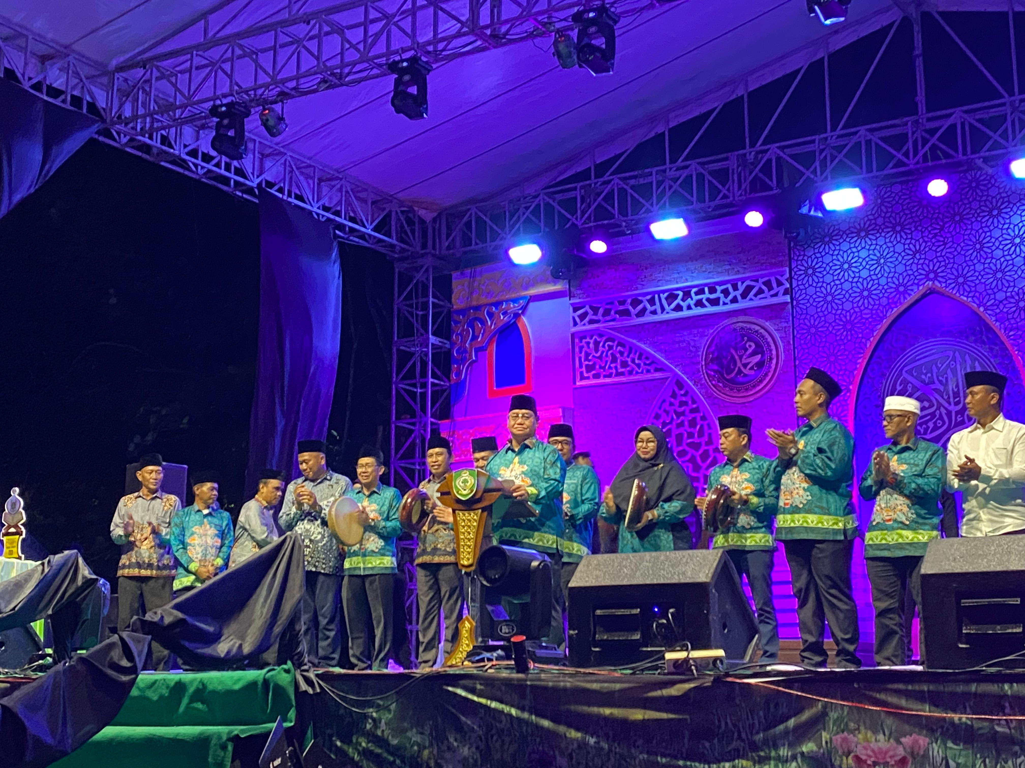 Pembukaan MTQ ke 56 Kotim.MIFTAH/KALTENG POS