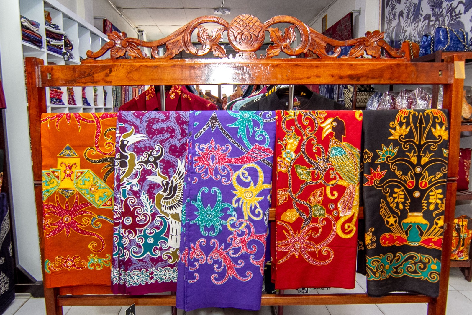 Batik Benang Bintik.ARIEF PRATHAMA/KALTENG POS