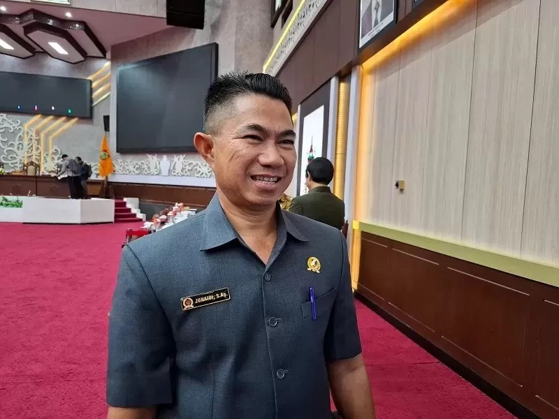 Wakil Ketua III DPRD Kalteng Junaidi.
