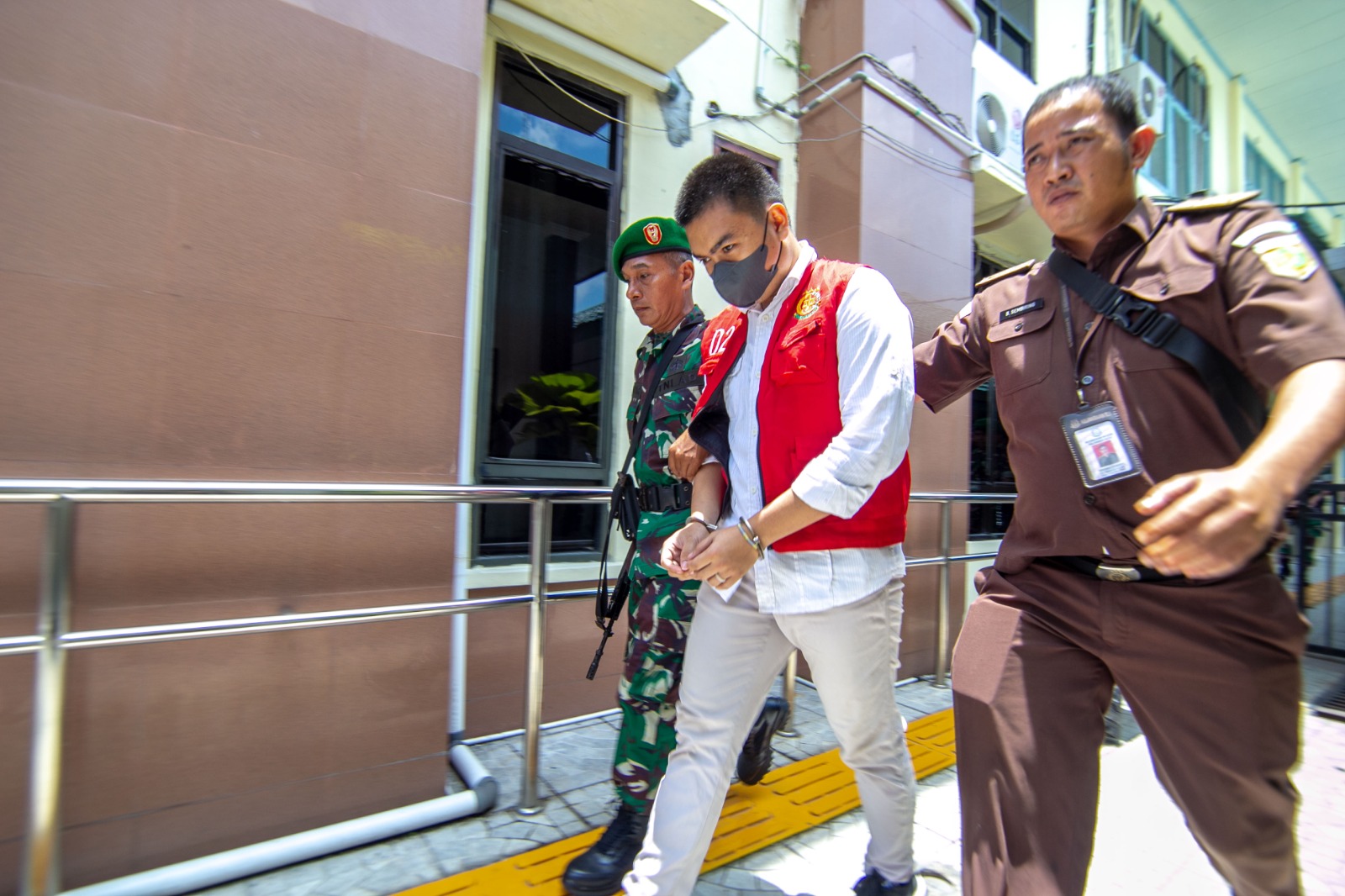 Alvaro Jordan sidang lanjutan di Pengadilan Negeri Palangka Raya, Kamis (2/10/2025) siang.ARIEF PRATHAMA/KALTENG POS