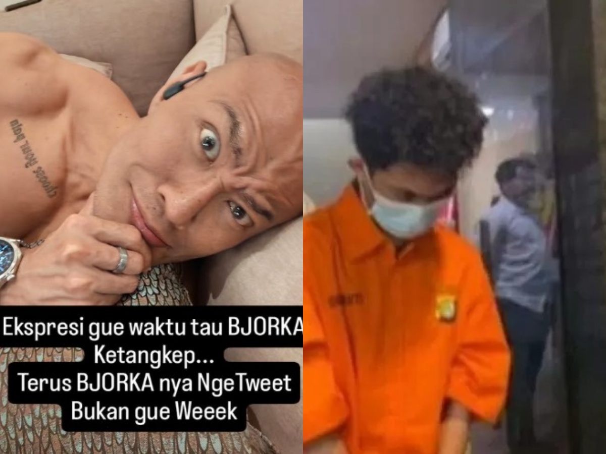 Ungghan Deddy Corbuzier soal penangkapan Bjorka yang diklaim palsu.