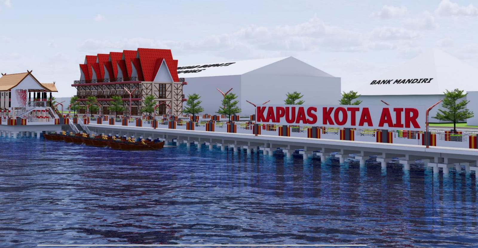 Konsep desain Waterfront City