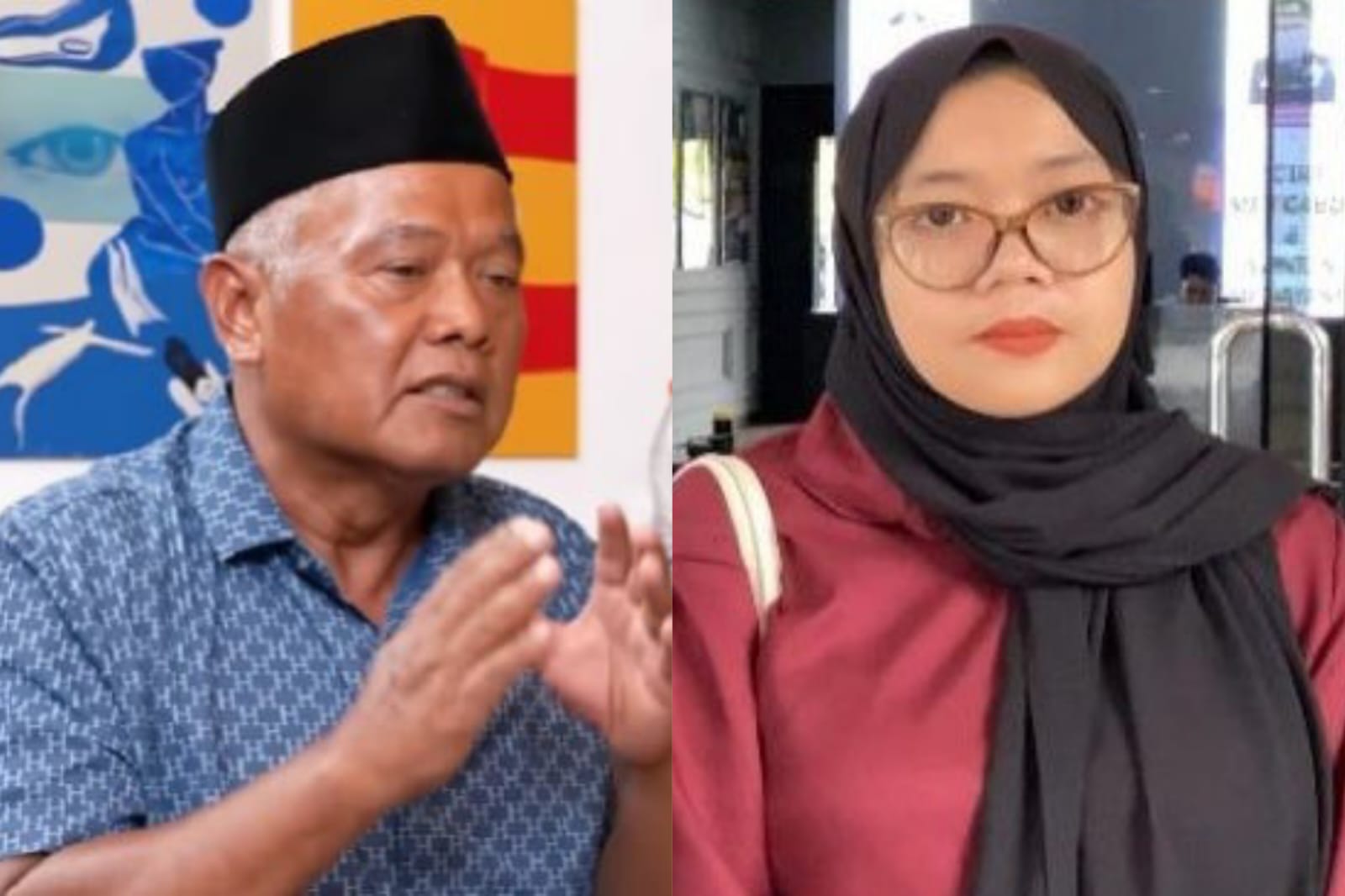Yai Mim vs Nurul Sahara.