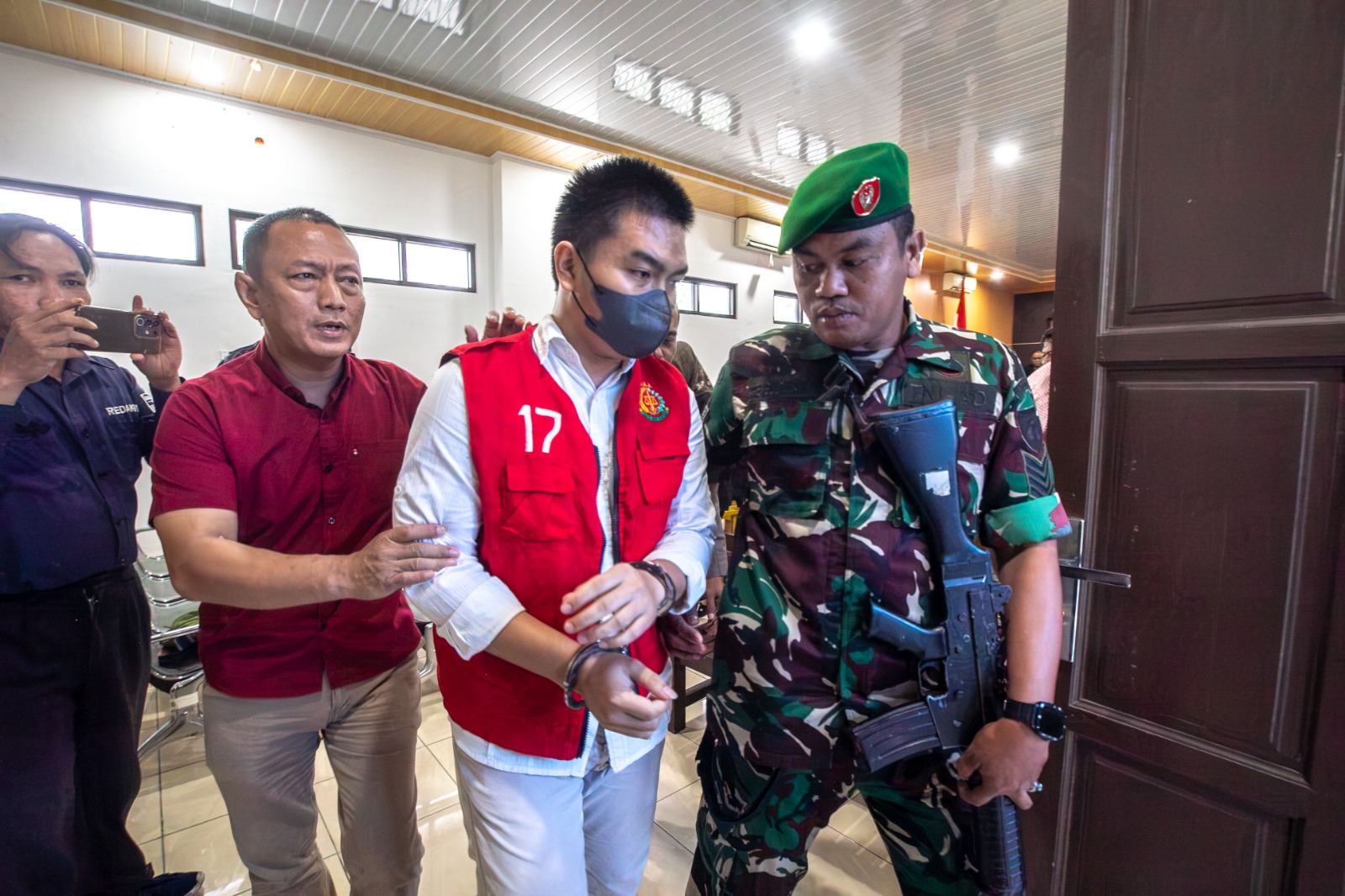 Alvaro Jordan, saat sidang agenda kesaksian.ARIEF PRATHAMA/KALTENG POS