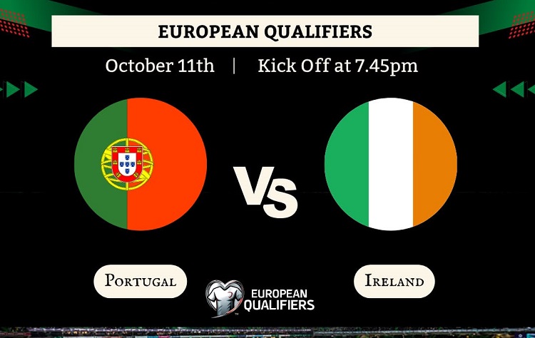 Portugal vs Irlandia di matchday 3 Grup F Kualifikasi Piala Dunia 2026 zona Eropa di Estadio Jose Alvalade, Lisbon pada Minggu, 12 Oktober 2025. (Sumber: Instagram @murphys_sports_bar_vilam)