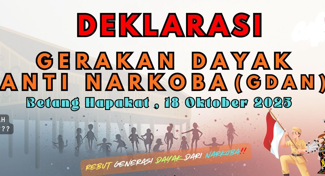 Tokoh Dayak kalteng nyatakan perang lawan narkoba