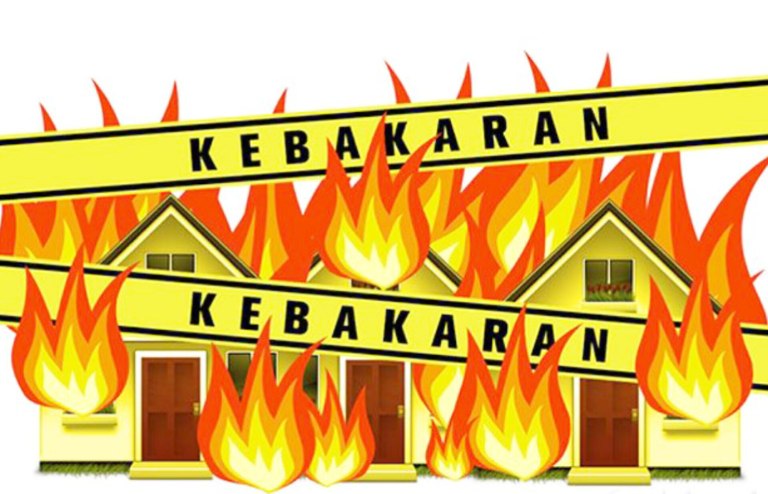 Ilustrasi kebakaran