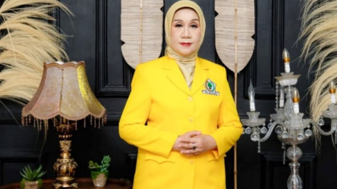 Wakil Ketua Bidang Organisasi Kemasyarakatan DPD Partai Golkar Kalteng Siti Nafsiah