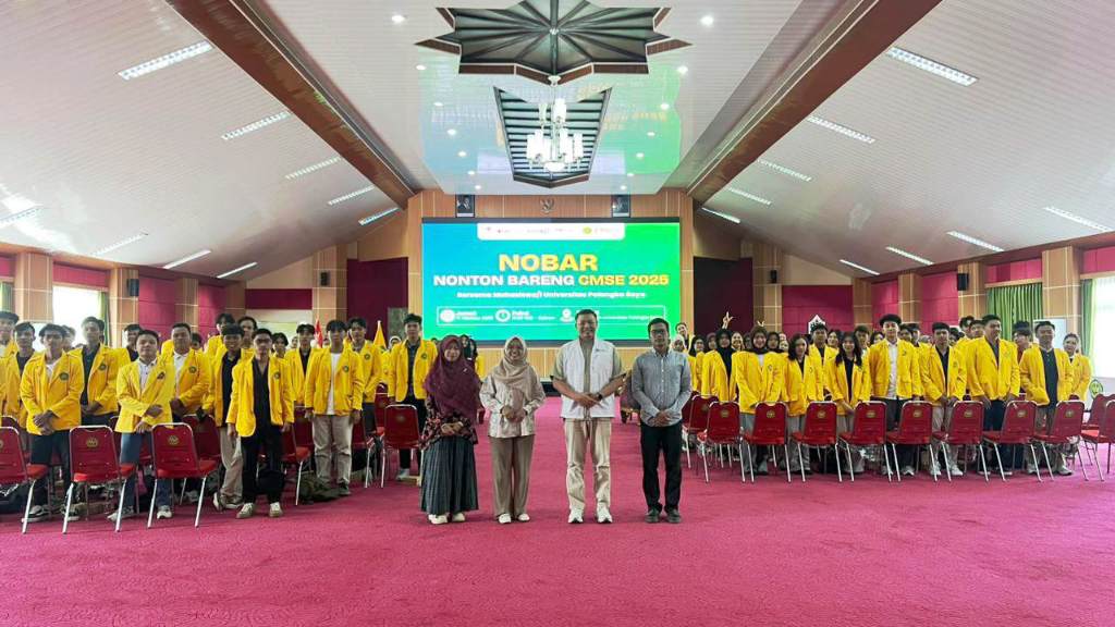 NOBAR : Ratusan mahasiswa UPR Nonton Bareng Capital Market & Expo 2025.