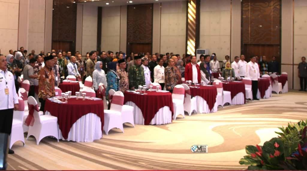 Bupati Murung Raya, Heriyus, menghadiri Rapat Koordinasi Program Kerja Sama di Jakarta pada Kamis (16/10/2025).
