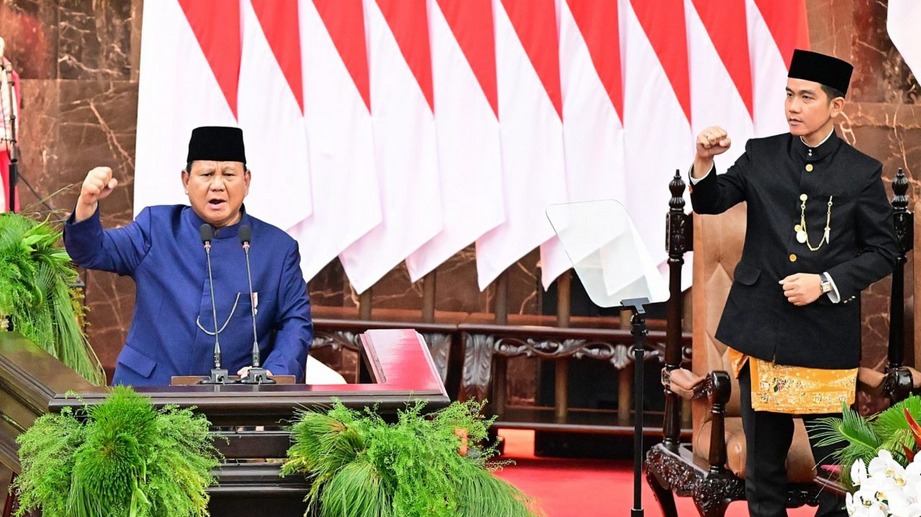 Presiden RI Prabowo Subianto dan Wapres RI Gibran Rakabuming Raka.