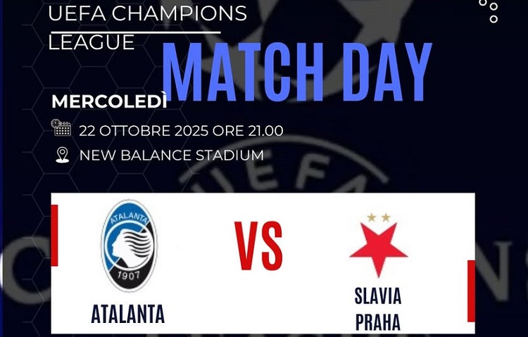 Duel Atalanta vs Slavia Praha pada matchday 3 UCL 2025/2026 digelar di New Balance Arena, Bergamo, Kamis (23/10/2026) dini hari WIB. (Sumber: Instagram @be_sports_be_happy)