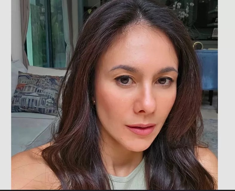 Wulan Guritno pamer wajah tanpa make up dan filter di media sosial.